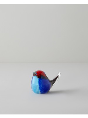 English Home Love Bird Biblo 11X5,5X6,5 cm Mavi