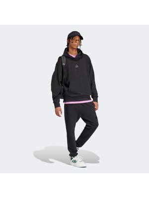 adidas All Szn French Terry Regular Tapered Erkek Siyah Eşofman Altı.-