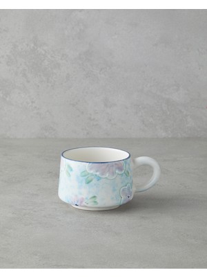 English Home Pastel Essence Seramik Kupa 260 ml Mavi-Yeşil-Lila