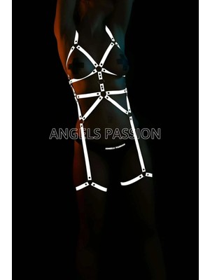 Eterella Bayan Iç Giyim Dans Kostümleri Reflektörlü Harness - APFT461