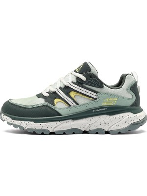 Skechers D'lux Journey Memory Foam Leather Womens Outdoor Shoes Hafızalı Taban Hakiki Deri Kadın Outdoor Ayakkabı Yeşil