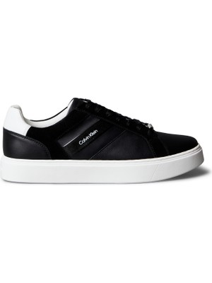 Calvin Klein Siyah - Beyaz Erkek Sneaker Classıc Cupsole Laceup Tape Lth