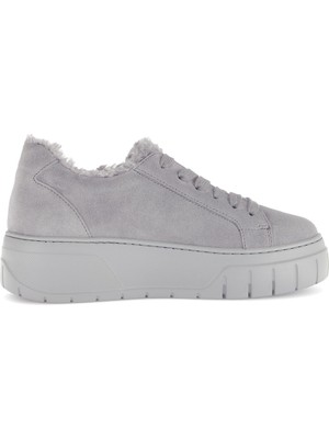 73221 Gabor Kadın Kürk Detaylı Sneaker 3.5-7.5