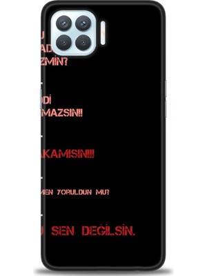 Oppo Reno 4 Lite Kılıf Hd Baskılı Kılıf + Seramik Tam Kaplayan Ekran Koruyucu 391