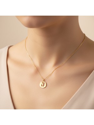 TabiTela 8 ayar altın kolye ucu D&N GM10997 0.5 gr