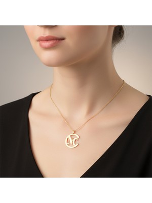 Tabitela 14 Ayar Altın Kolye Ucu C&n GM10703 1 gr