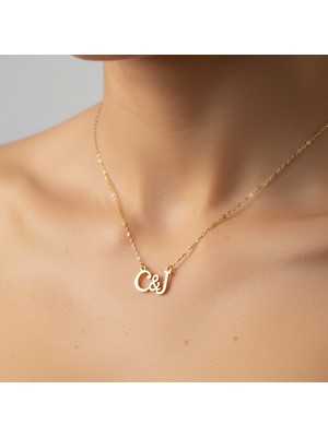 TabiTela 14 ayar altın kolye ucu C&J GM10650 0.5 gr