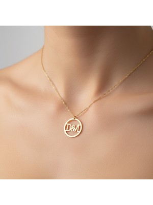 Tabitela 14 Ayar Altın Kolye Ucu D&m GM10983 1 gr