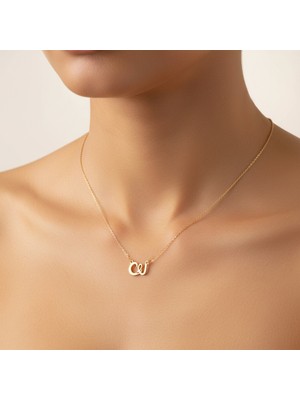 Tabitela 8 Ayar Altın Kolye Ucu C&u GM10795 1 gr