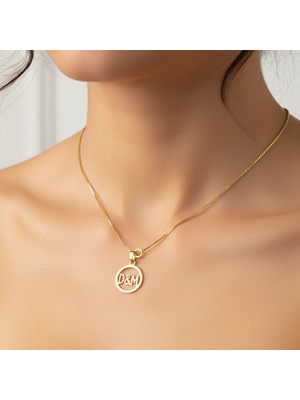 TabiTela 14 ayar altın kolye ucu D&M GM10971 1 gr
