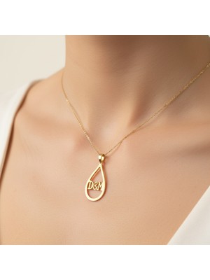 Tabitela 14 Ayar Altın Kolye Ucu D&m GM10975 1 gr