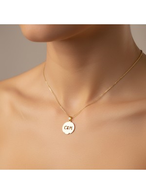 Tabitela 14 Ayar Altın Kolye Ucu C&m GM10700 0.5 gr