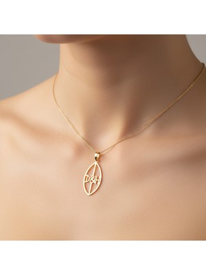 TabiTela 8 ayar altın kolye ucu D&H GM10903 1 gr