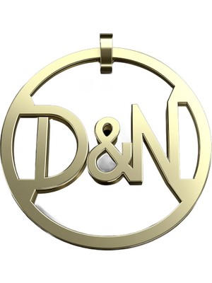 Tabitela 14 Ayar Altın Kolye Ucu D&n GM10998 0.5 gr