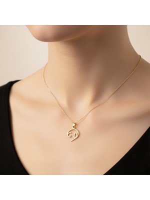 TabiTela 8 ayar altın kolye ucu D&G GM10871 1 gr