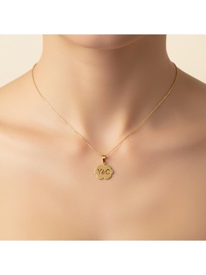 TabiTela 8 ayar altın kolye ucu C&Y GM10826 0.5 gr