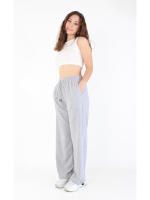 Mckanzie 3056 Paça Büzgülü Nakışsız Eşofman Altı