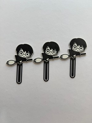 Modu3D Harry Potter Kitap Ayracı Seti – 3’lü Uçan Süpürgeli Okuma Aksesuarı