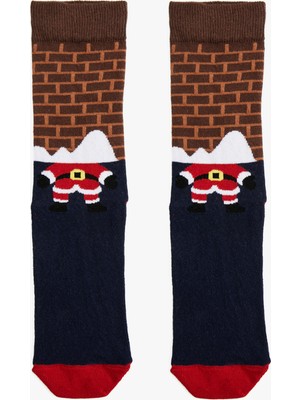 Koton Yılbaşı Temalı Pamuklu Soket Çorap