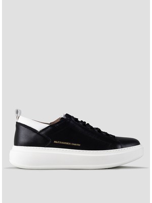 Alexander Smith Siyah - Beyaz Erkek Sneaker Wembley