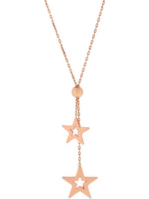 By Barun Yıldız Kolye Gümüş 925 Ayar Gümüş Kolye