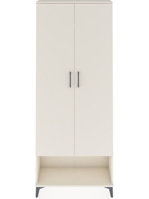 Dienni Arges Dolap 5 Raflı 2 Kapaklı 88X30X221 Aytaşı-Aytaşı