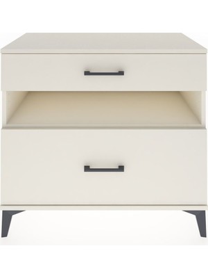 Dienni Hyperion Şifonyer Tek Raflı 2 Çekmeceli 88X44X80 Aytaşı-Aytaşı