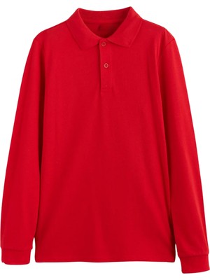 Polo Yaka Okul Tişört