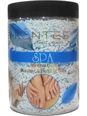 Ovebu Kontes Spa Mineral Care Manikür Pedikür Tozu Mavi 500 gr