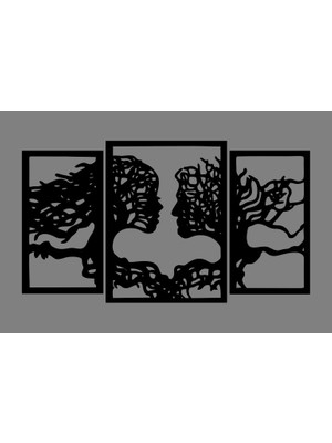 Hello Papana Hello Papana Ahşap Işleme Duvar Süsü- Tablo - 50 cm x 30 cm