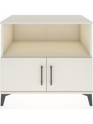 Dienni Hyperion Şifonyer Tek Raflı 2 Kapaklı 88X44X80 Aytaşı-Aytaşı