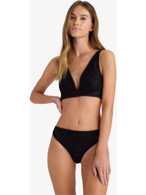 DeFacto Bağcıklı Dantelli Slip Külot F7029AX25WN