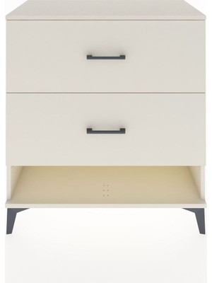 Dienni Hyperion Şifonyer 2 Çekmeceli 88X44X96 Aytaşı-Aytaşı