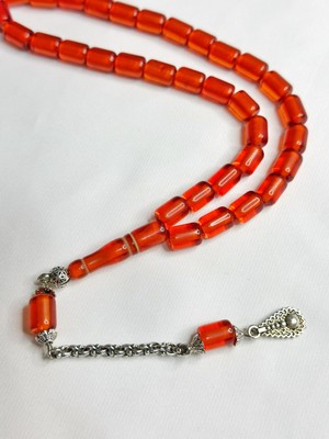 Ateş Kehribar Tesbih Kö18