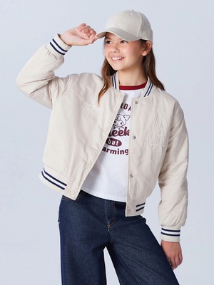 LC Waikiki Lcw Kids Bej Kız Çocuk Kolej Mont