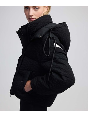 İpekyol Jakarlı şişme mont IW6240012166001