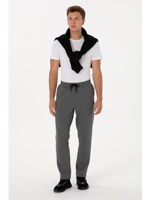 U.s. Polo Assn. Erkek Antrasit Melanj Eşofman Altı 50307670-VR081