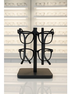 Mutes 3D Geniş Taban 2li Gözlük Standı 425