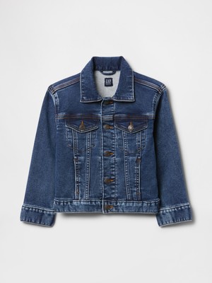Gap Erkek Bebek Mavi Gap Sweatshirt Icon Denim Ceket