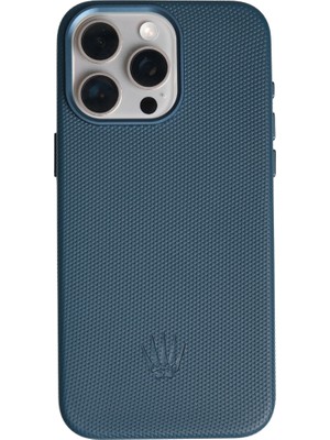 Watch of Royal Liora Iphone 15 Pro Max Lacivert Manyetik Kılıf