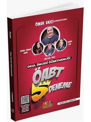 Okul Öncesi Tv Öabt Meb-Ags Okul Öncesi 5 Deneme Çözümlü - Ömer Ekici Okul Öncesi Tv