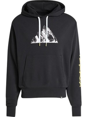 Adidas  Erkek Siyah  Sweatshirt U Snow Hd JM6363