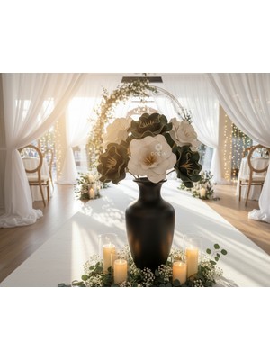 Odcia Market Büyük Boy Kadife (Yapay Çiçek)