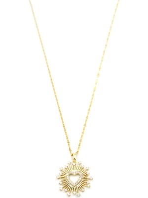 Royaleks Kalp Kolye - Altın