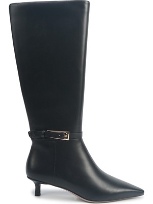 Nine West Shonda2 5pr Siyah Kadın Topuklu Çizme