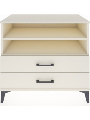 Dienni Hyperion Şifonyer 2 Raflı 2 Çekmeceli 88X44X80 Aytaşı-Aytaşı