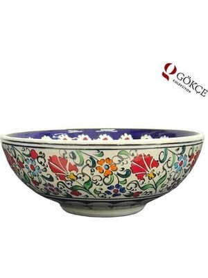 Eski Usta Işi Kütahya Çini Kase AOB452