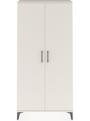 Dienni Arges Dolap 4 Raflı 2 Kapaklı 88X30X182 Aytaşı-Aytaşı