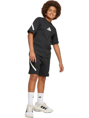 adidas Unisex Çocuk  Siyah  SHORTS (1/2) J ZNE SHORTS JD0010