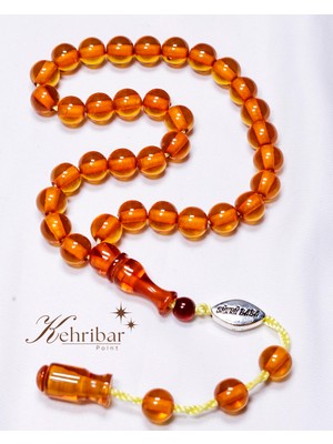 Ateş Kehribar Tesbih Kö02